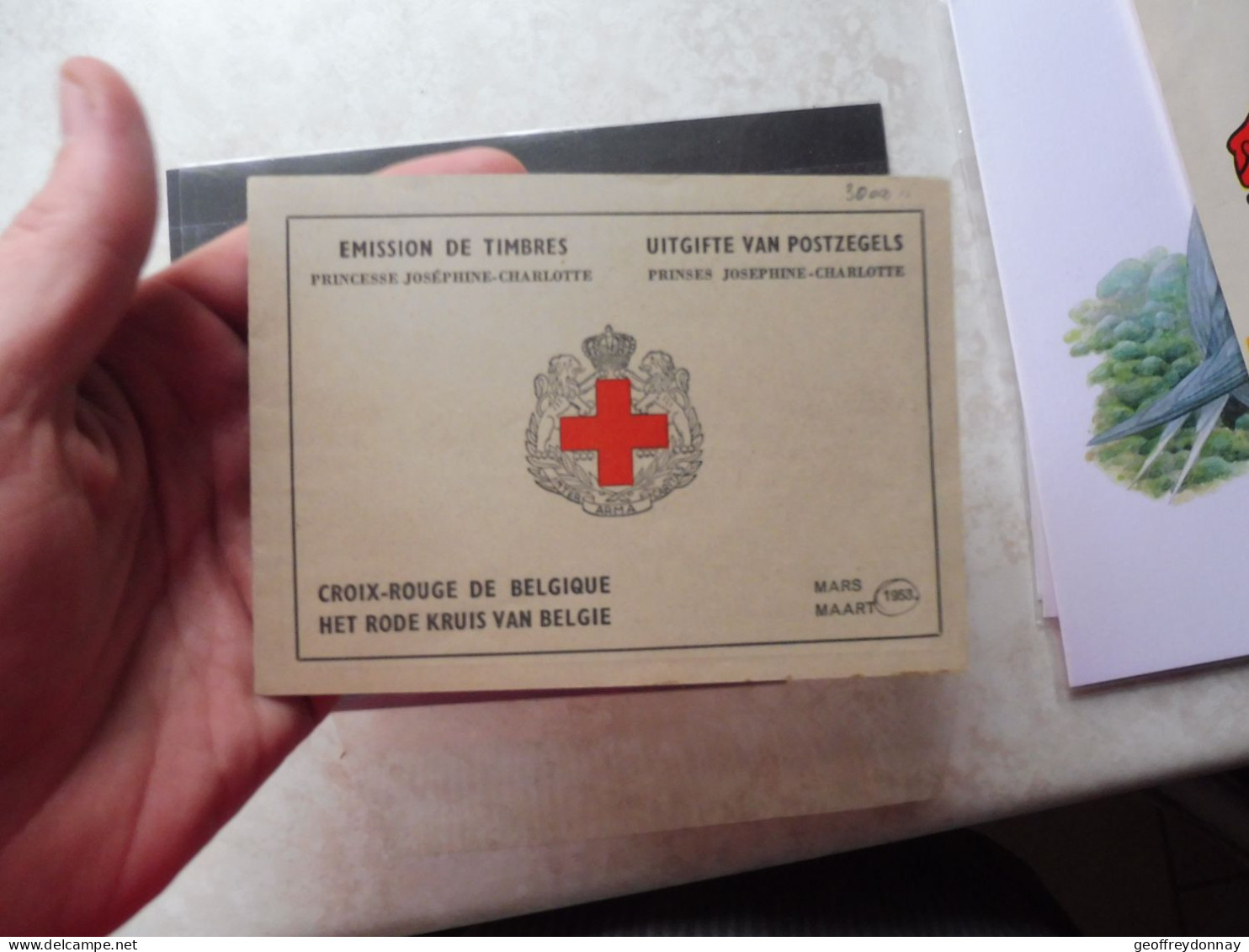 Belgique Belgie Carnet Francais 914 A Croix Rouge  Neuf Mnh **/  Boekje Josephine Charlotte Mnh - Non Classés