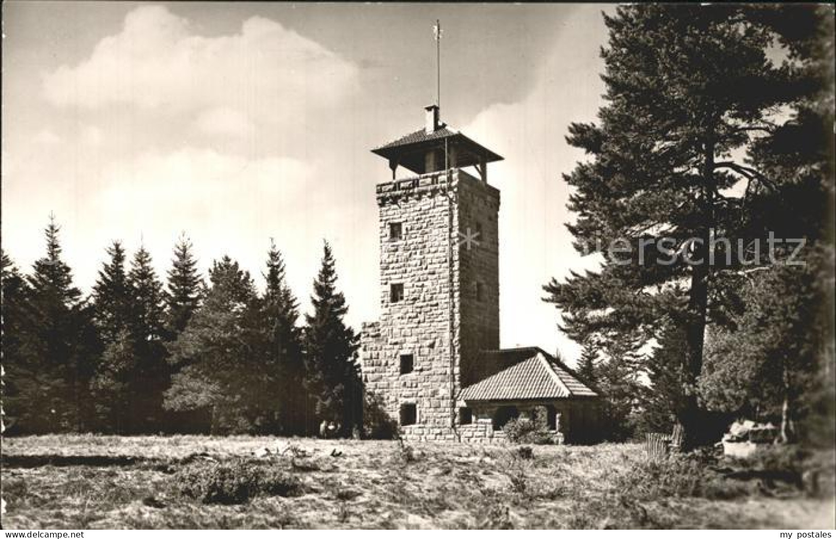 72293420 Gernsbach Teufelsmuehle Aussichtsturm Schwarzwald Gernsbach - Gernsbach