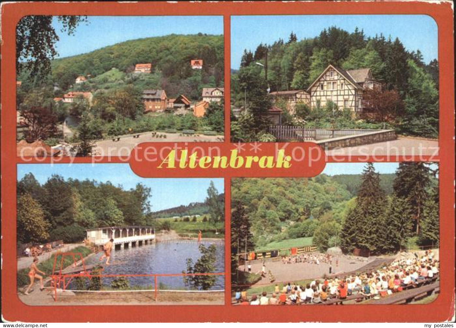 72293273 Altenbrak Harz Rolandseck Waldbuehne Bergschwimmbad  Altenbrak - Altenbrak