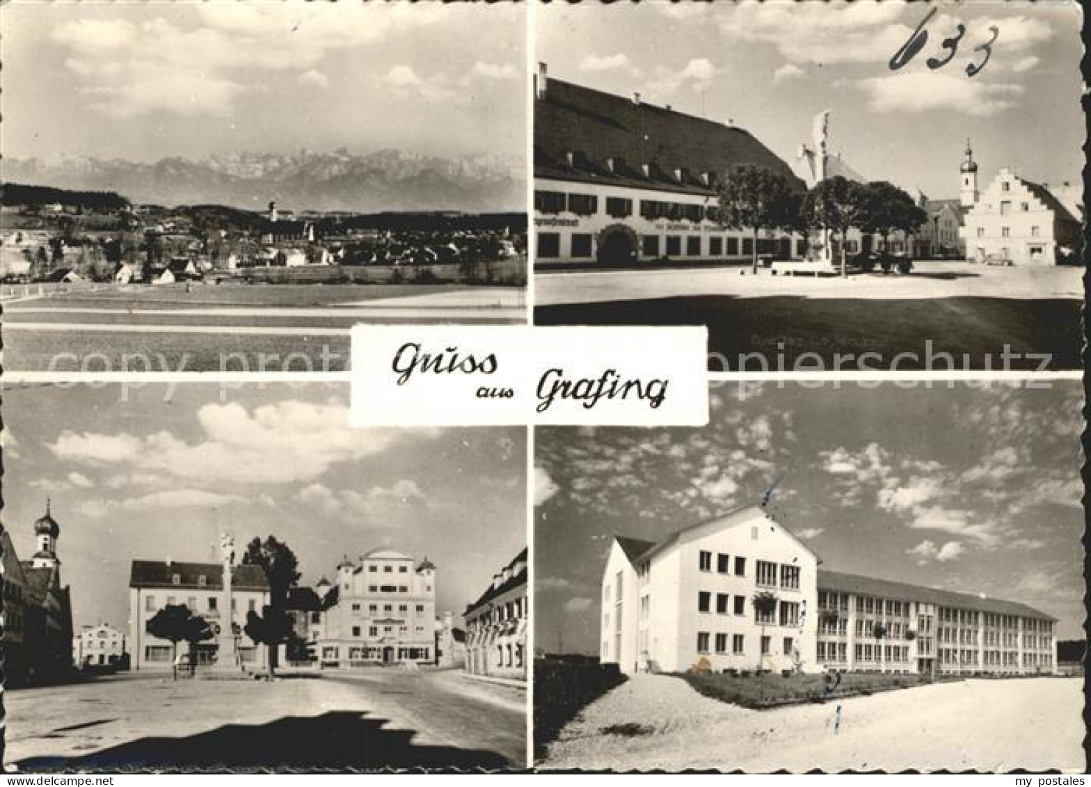 72293250 Grafing Muenchen Stadtplatz Kirche  Grafing Muenchen - Grafing