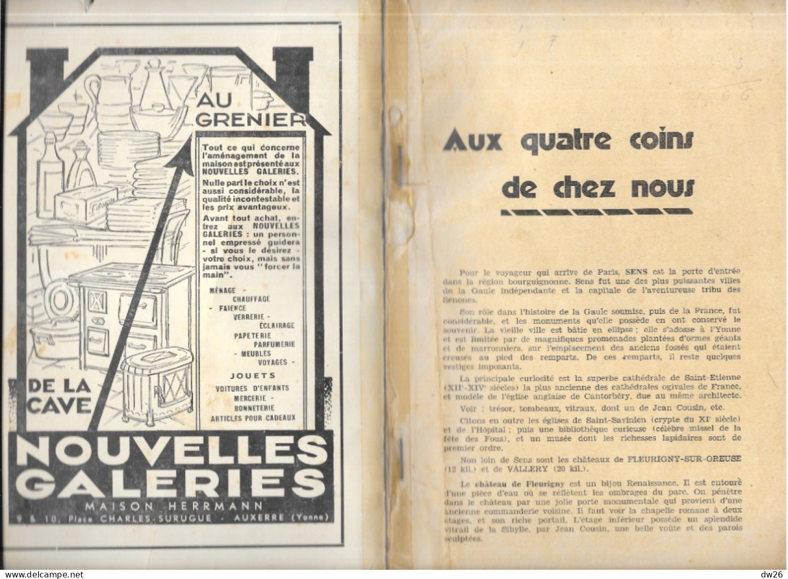 Almanach 1936 Du Journal Le Bourguignon - Conseils Pratiques, Photos D'actualité, Calendrier, Humour, 180 Pages - 1900 - 1949