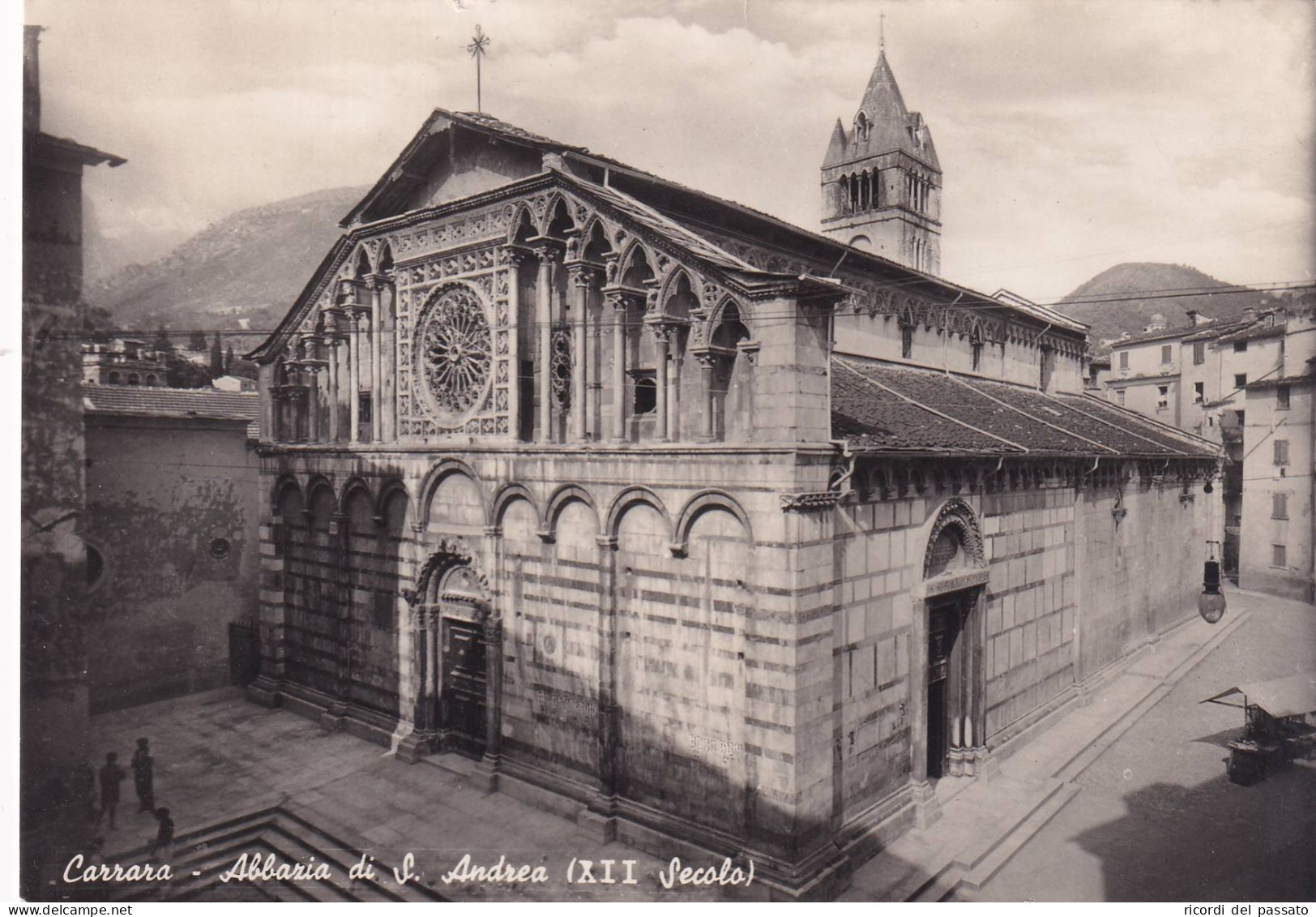 Cartolina Carrara - Abbazia Di S. Andrea - Carrara