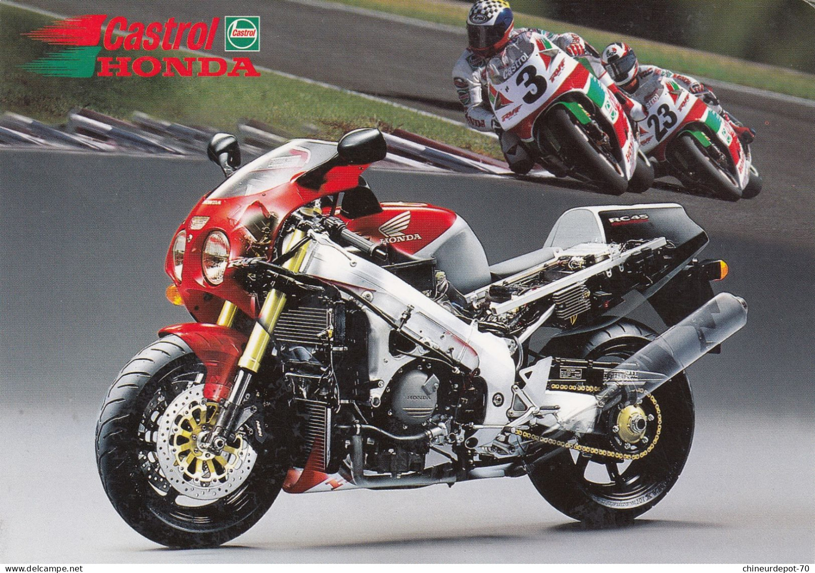 SPORT MOTO  CASTROL HONDA - Moto Sport