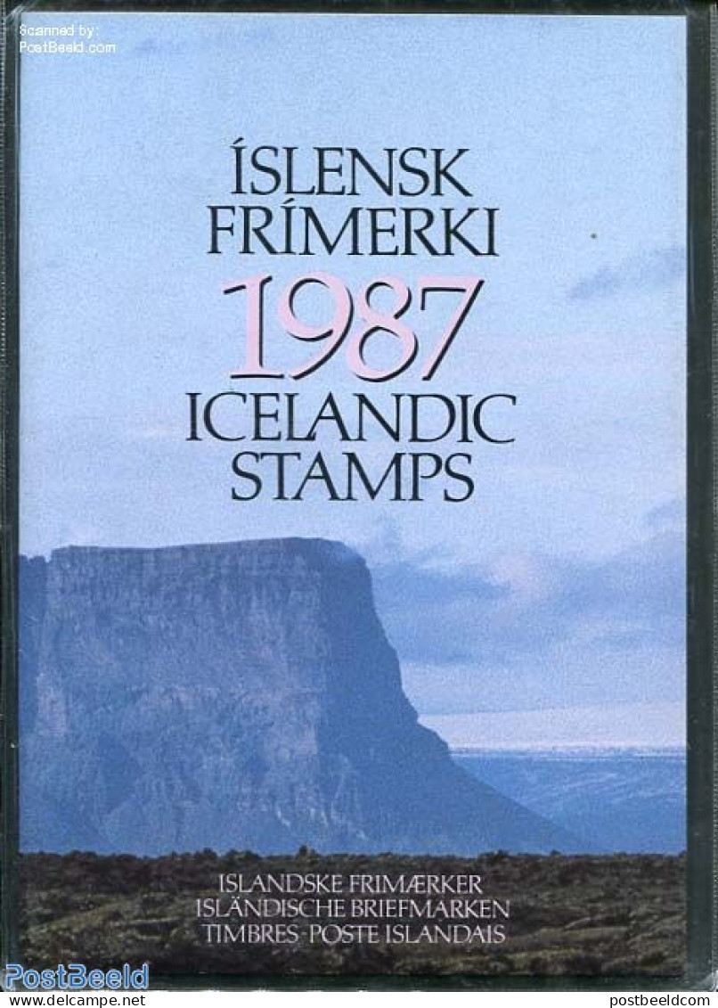 Iceland 1987 Official Yearset 1987, Mint NH, Various - Yearsets (by Country) - Nuevos