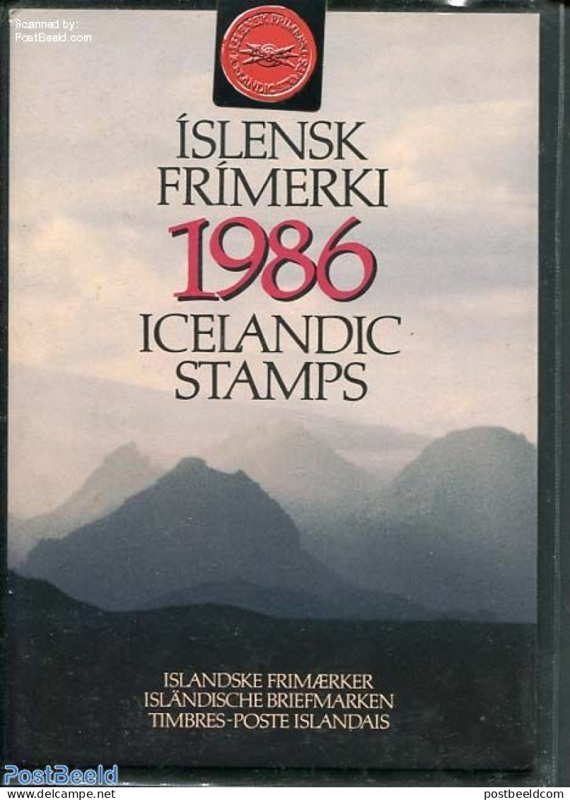 Iceland 1986 Official Yearset 1986, Mint NH, Various - Yearsets (by Country) - Ongebruikt