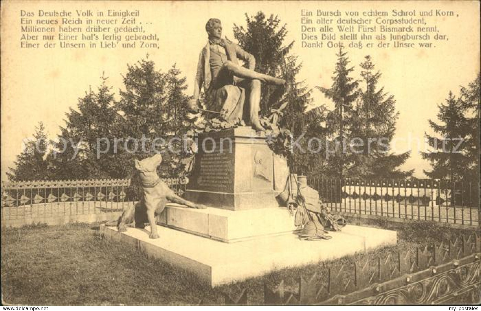 72291701 Rudelsburg Bismarck Denkmal Rudelsburg - Bad Koesen