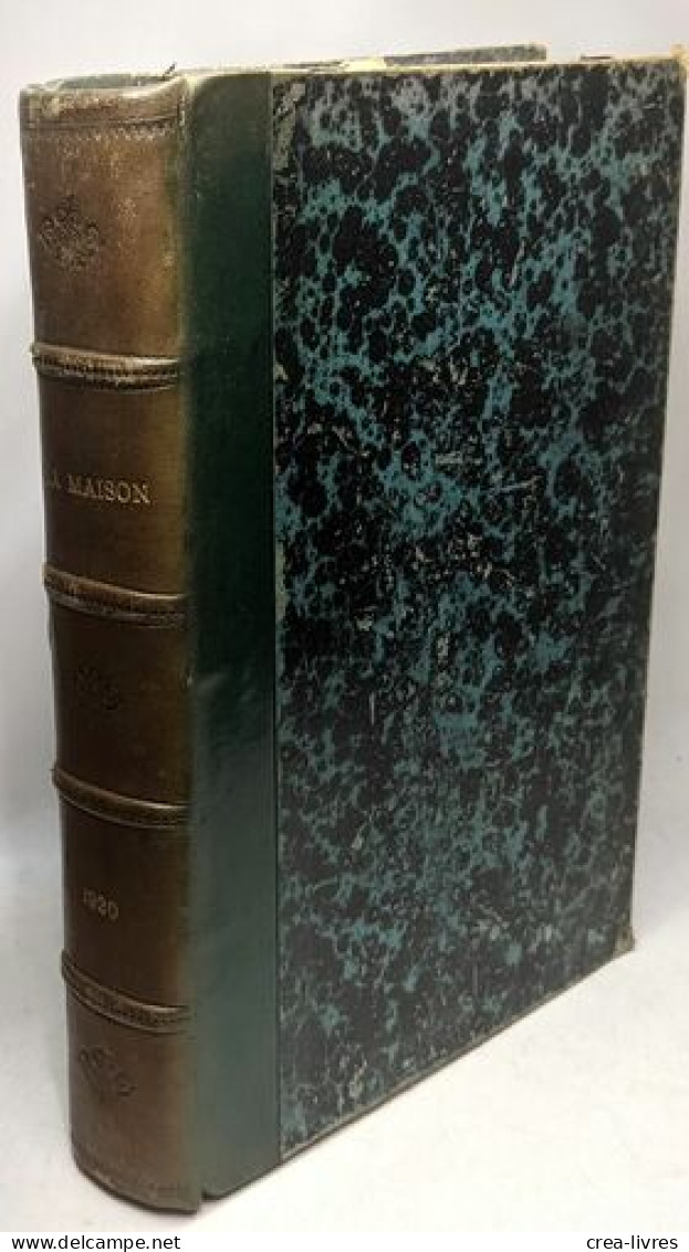 La Maison Supplément Au Noël (revue Hebdomadaire) Année 1920 Du N°1280/1 (1 Janvier 1920) Au 1332/53 (30 Décembre 1920) - Non Classés