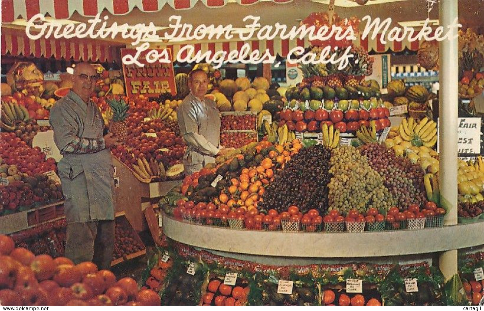 CPM -16164 -USA - Los Angeles  (Californie) -Farmer's Market ( Belle Animation)-Livraison Offerte - Los Angeles