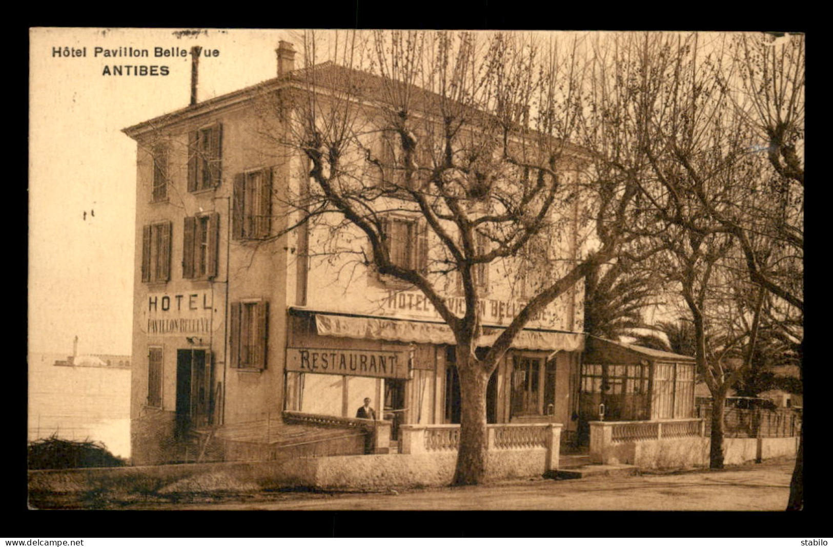 06 - ANTIBES - HOTEL PAVILLON BELLE-VUE - J. GAILLARD PROPRIETAIRE - Antibes - Old Town