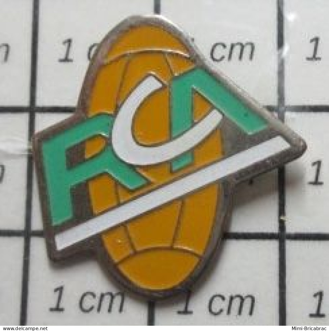 1616c  Pin's Pins / Rare Et De Belle Qualité / SPORTS / CLUB RUGBY RCA CREDIT AGRICOLE ? - Rugby