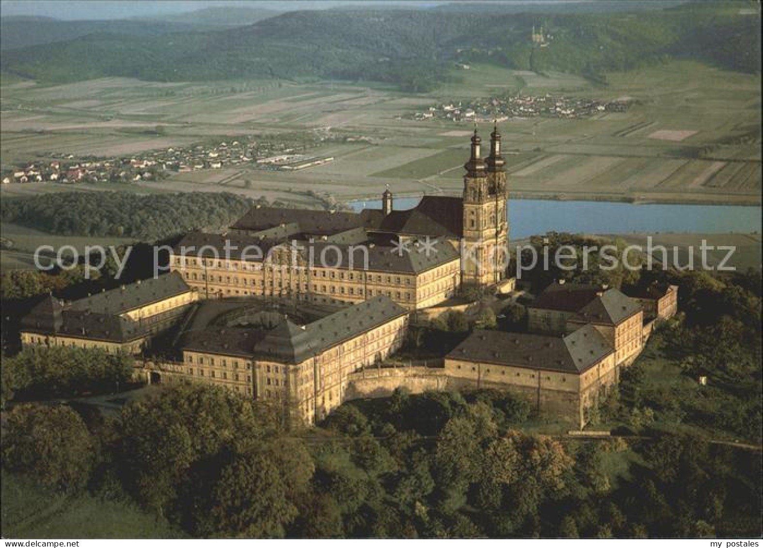 72291334 Kloster Banz Fliegeraufnahme Bad Staffelstein - Staffelstein