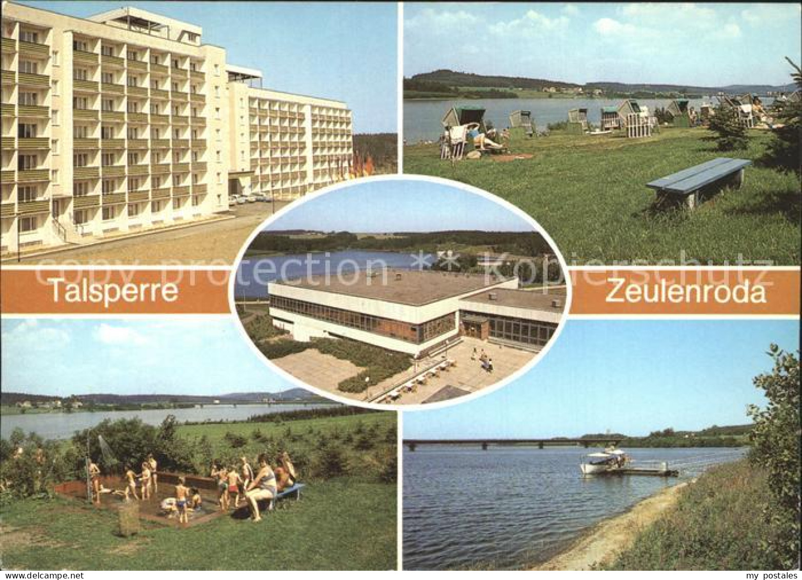 72290775 Zeulenroda-Triebes Talsperre FDGB Erholungsheim Strandbad Faehre  Zeule - Zeulenroda