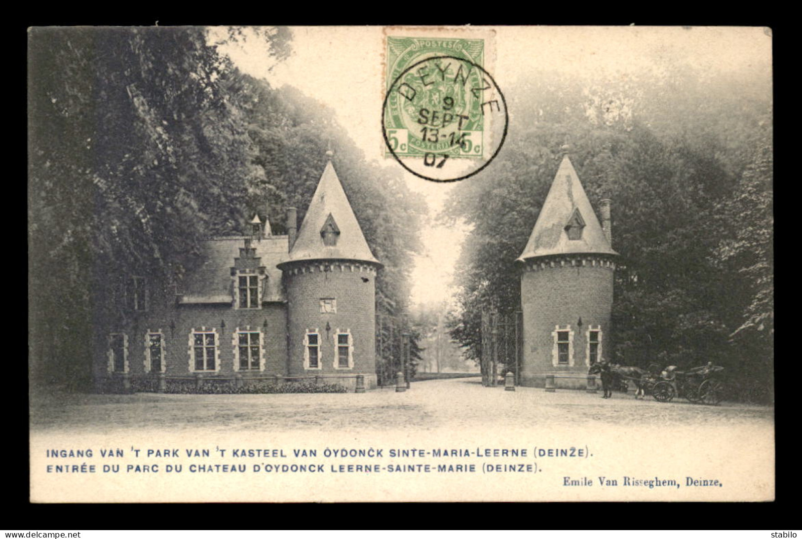 BELGIQUE - DEINZE - PARC DU CHATEAU D'OYDONCK LEERNE-STE-MARIE - Deinze