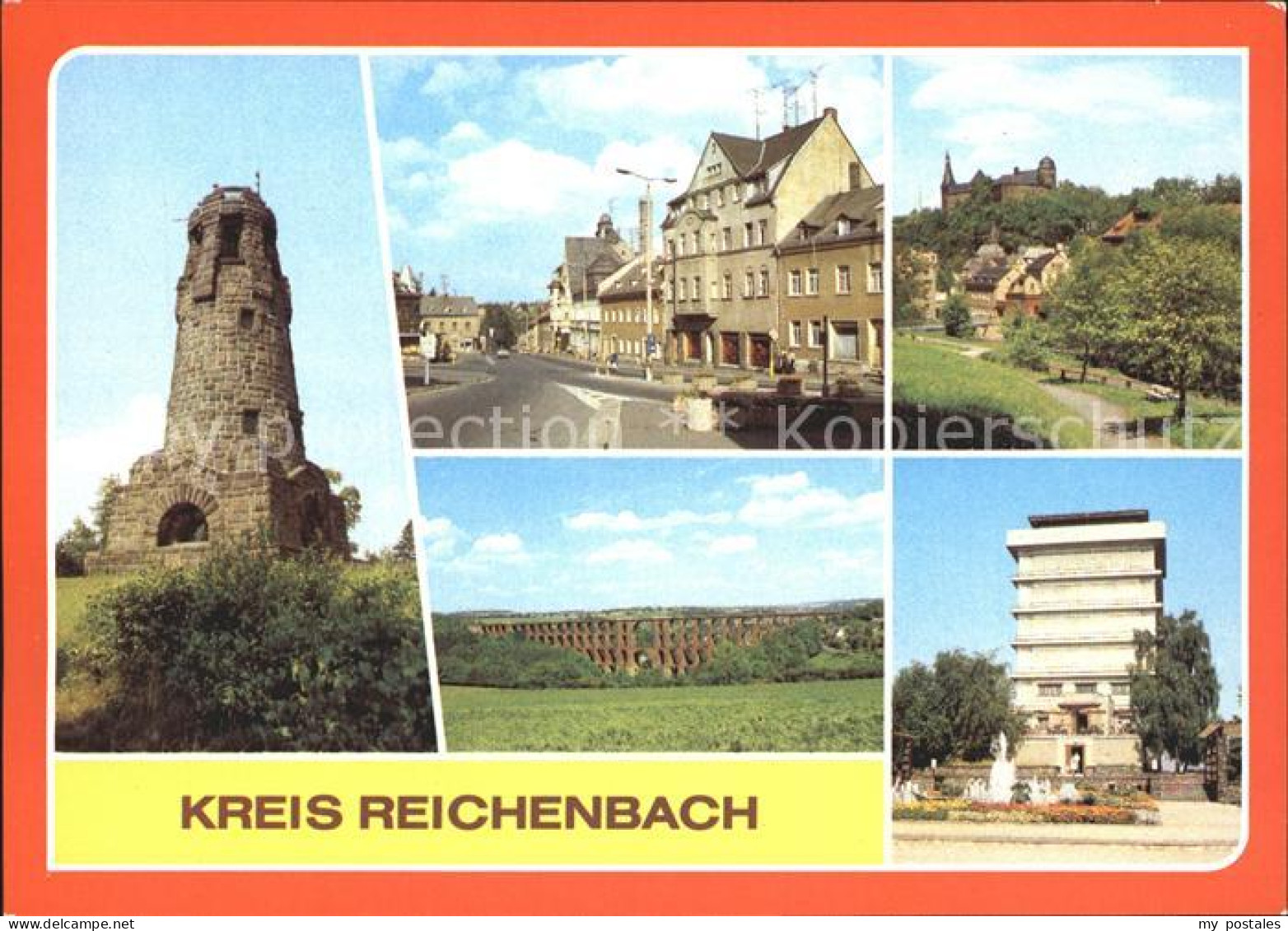 72290153 Mylau Reichenbach Kuhbergturm Wasserturm Mylau - Mylau