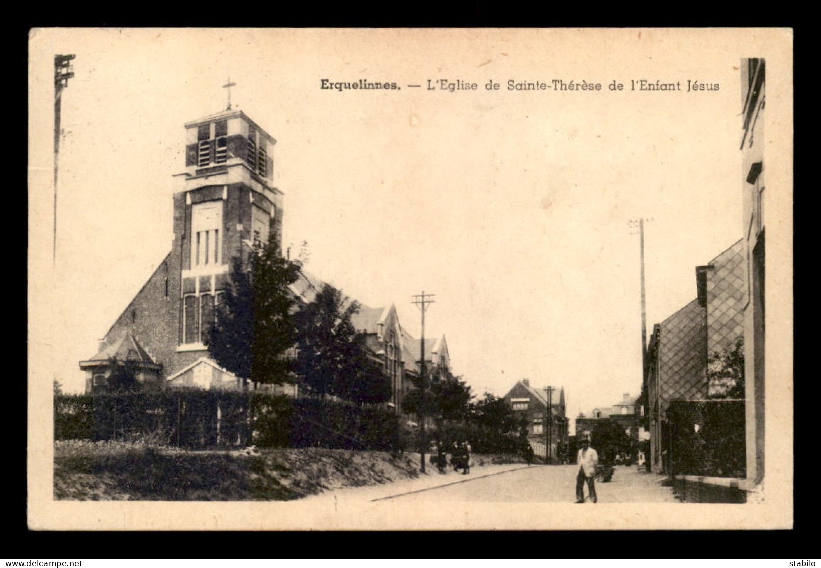 BELGIQUE - ERQUELINNES - L'EGLISE DE STE-THERESE - Erquelinnes