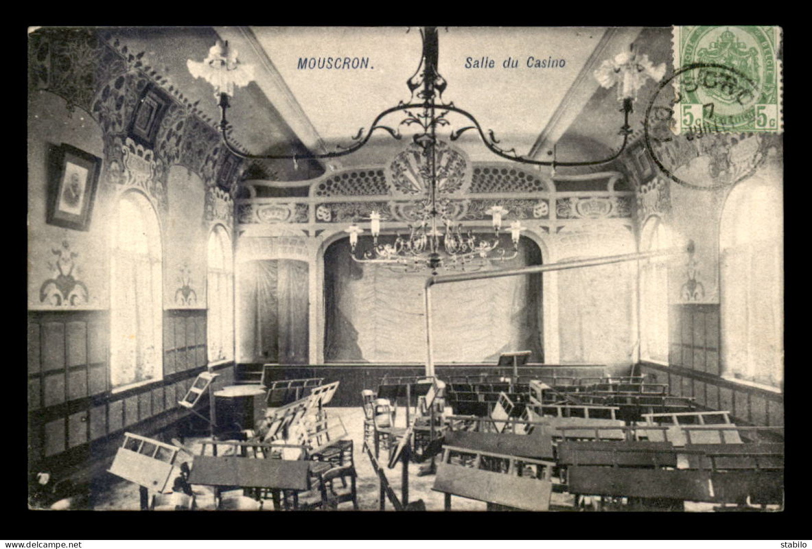 BELGIQUE - MOUSCRON - SALLE DU CASINO - Moeskroen