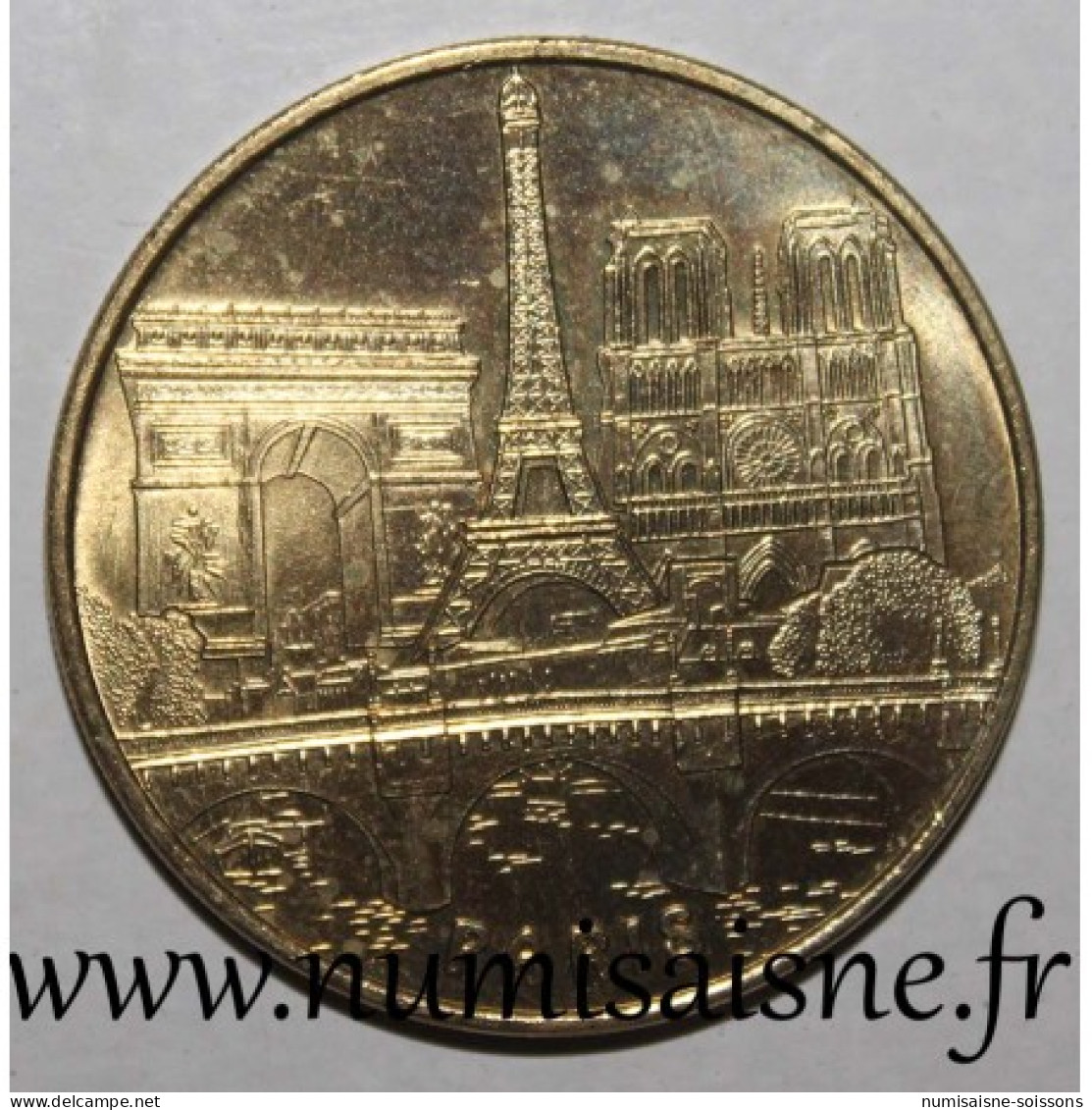 75 - PARIS - LES 3 MONUMENTS ET LE PONT NEUF - Monnaie De Paris - 2014 - 2014