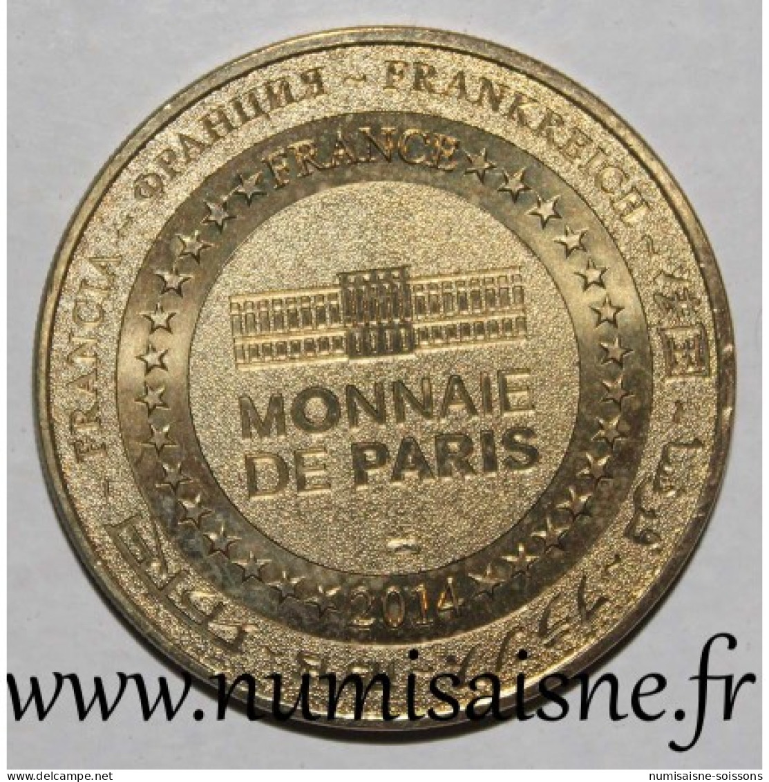 75 - PARIS - LES 3 MONUMENTS ET LE PONT NEUF - Monnaie De Paris - 2014 - 2014