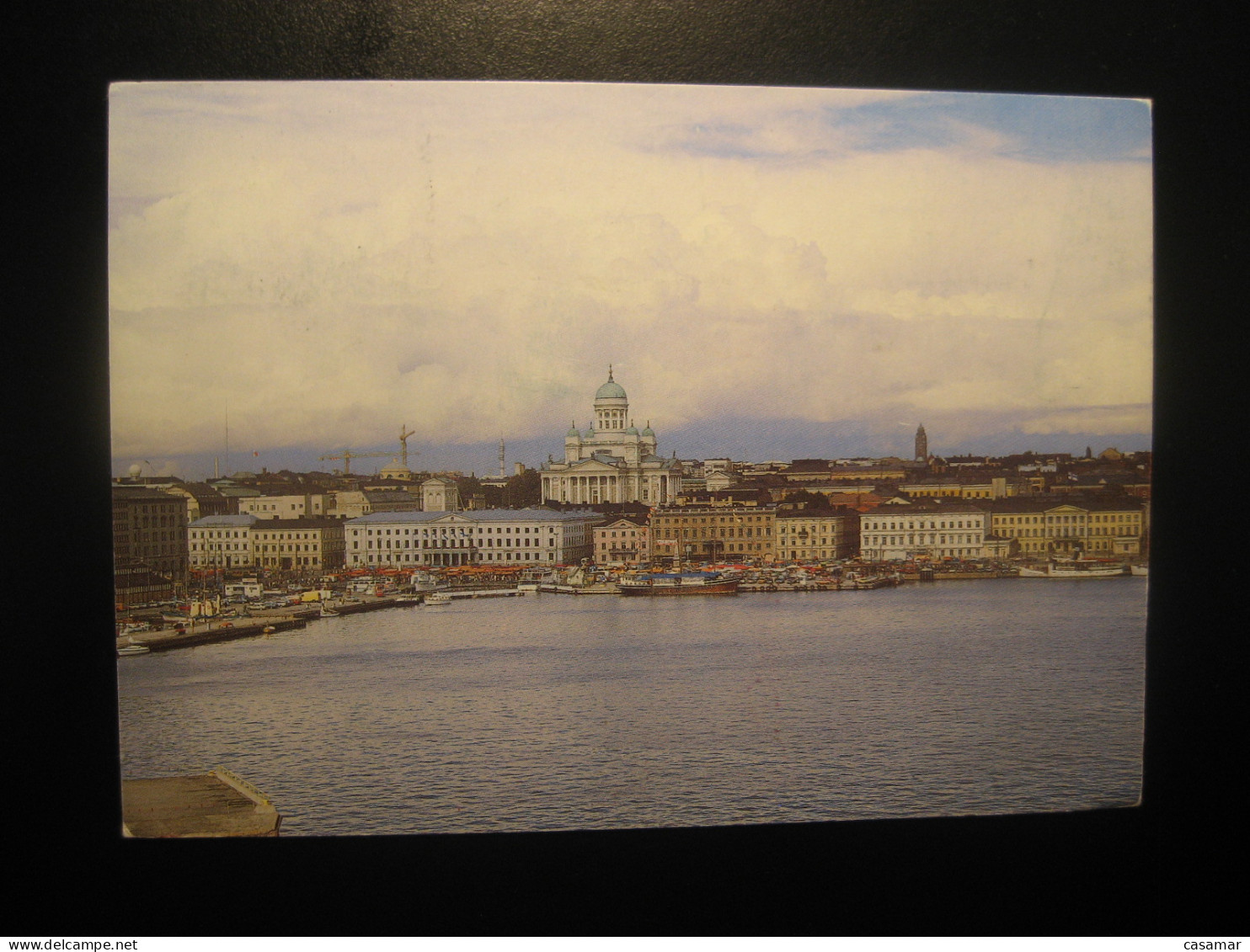 HELSINKI 1988 To Sweden Arctic Birds Stamp Cancel Harbour Postcard FINLAND Pole Polar Arctics Arctique - Fauna ártica