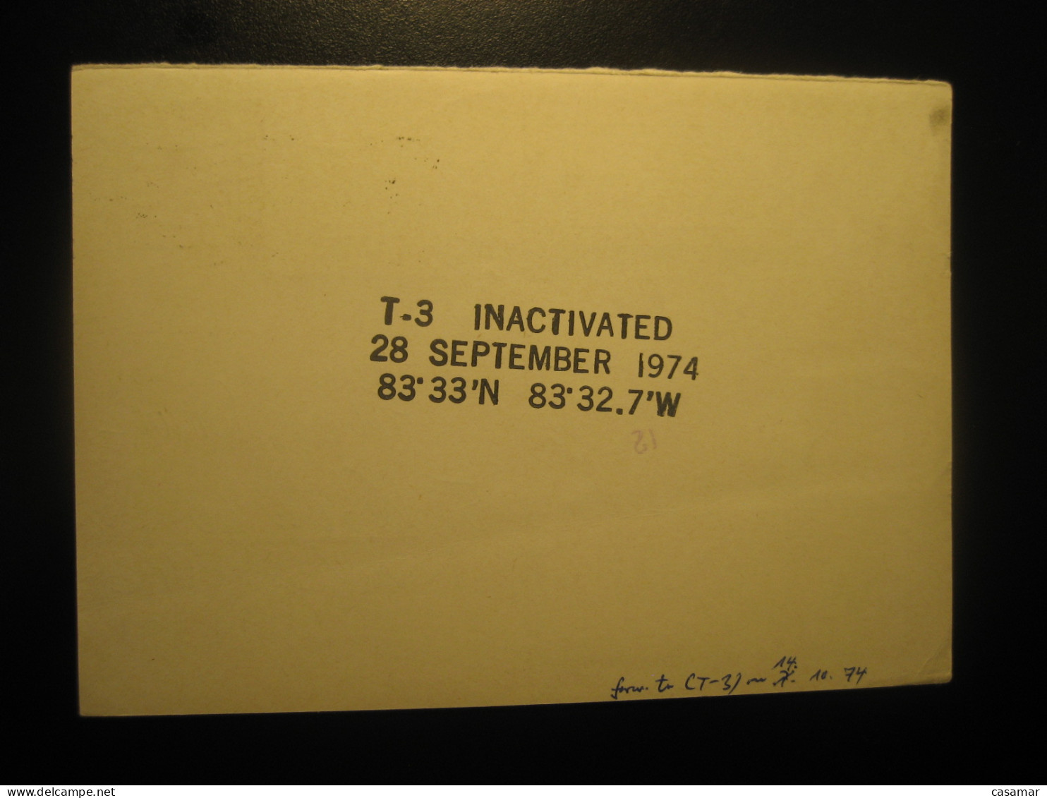 BARROW Alaska 1974 To Koln Germany Narl Fletchers Ice Island T-3 Inactivated Arctic Cover USA Pole Polar Arctique - Sonstige & Ohne Zuordnung