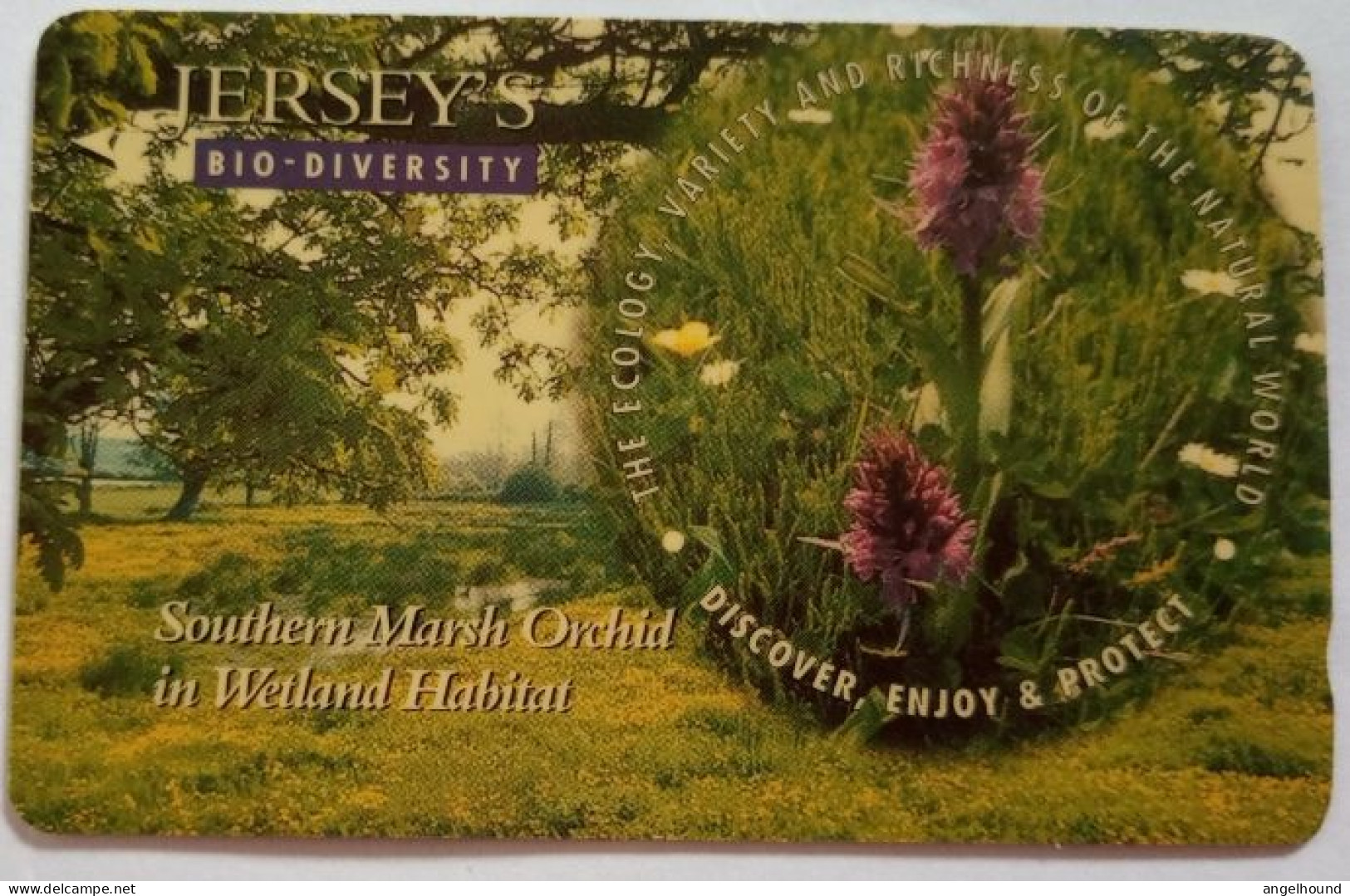 Jersey £2 GPT 57JERA - Southern Marsh Orchid - [ 7] Jersey Y Guernsey