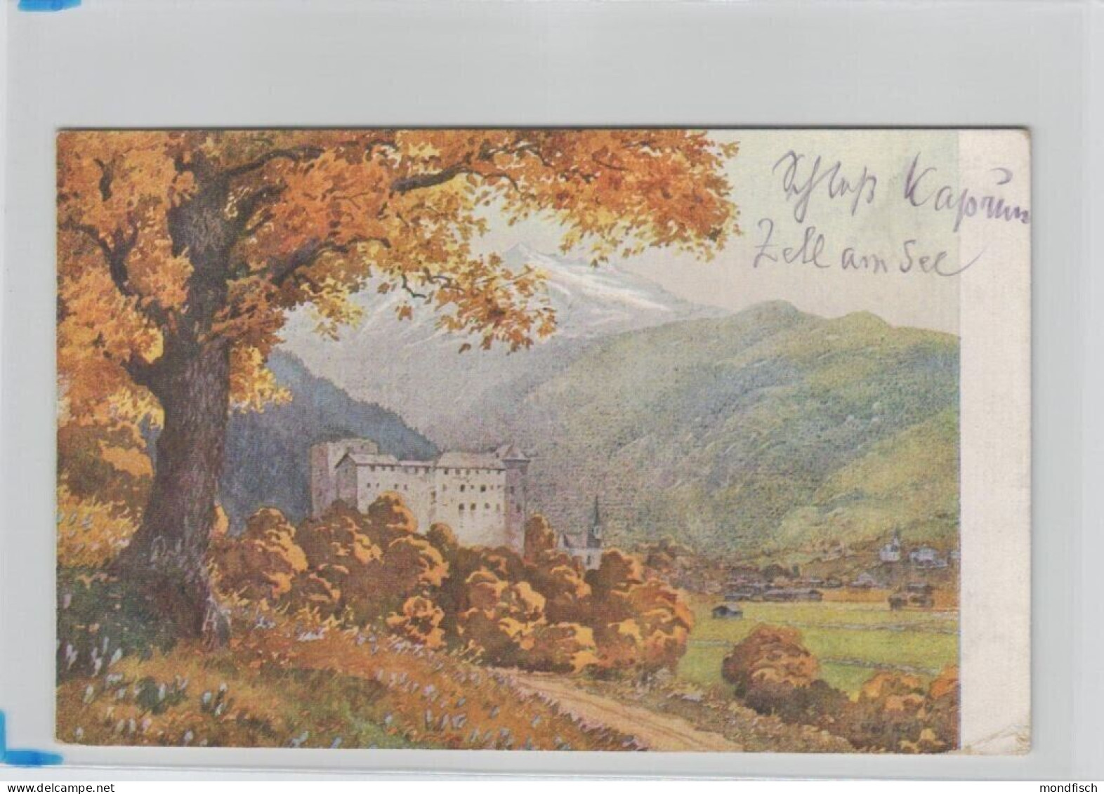 Kaprun - Zell Am See - Schloß Kaprun - Aquarell 1932 - Kaprun