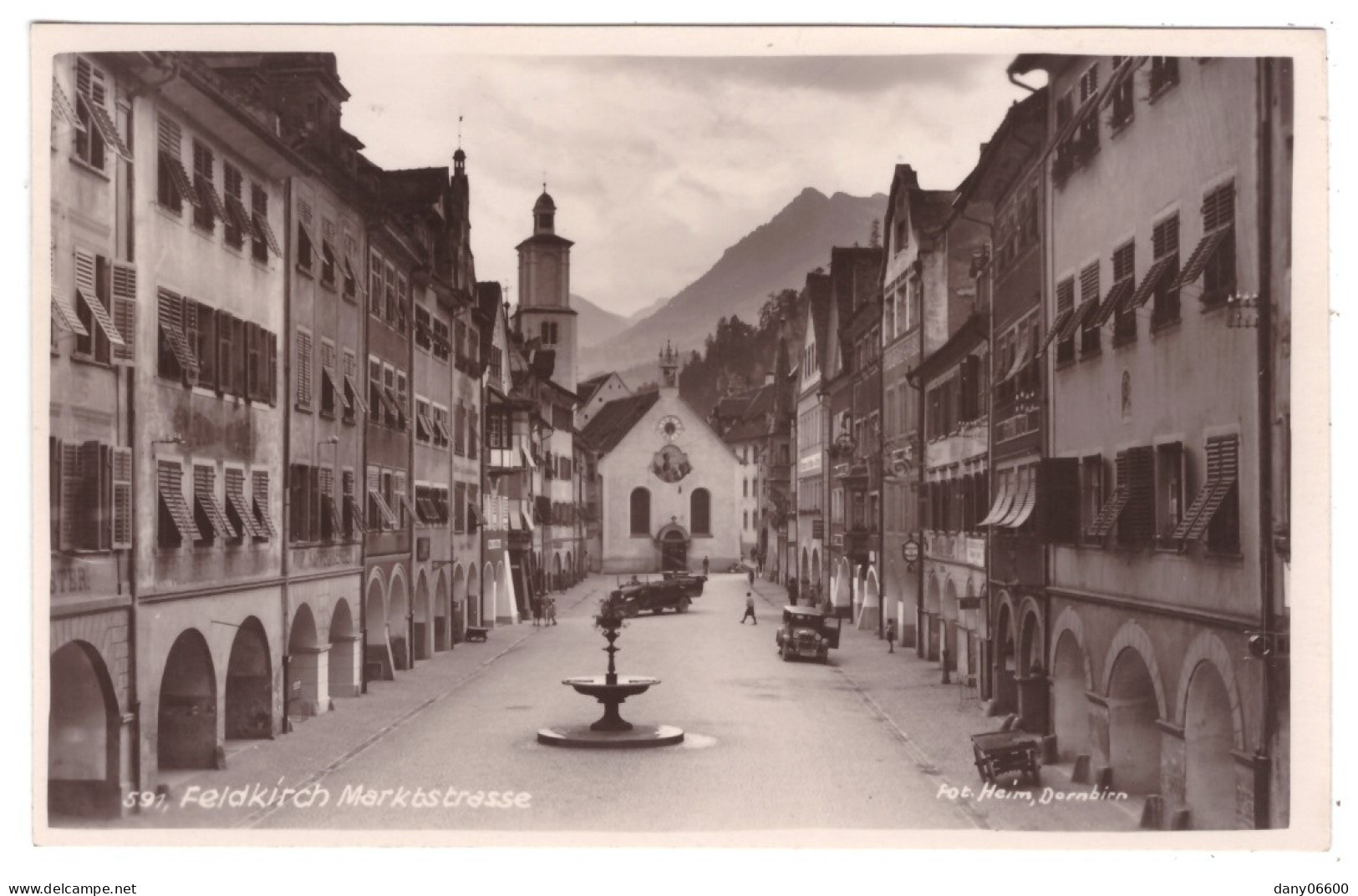 FELDKIRCH Markbstrasse (carte Photo Animée) - Feldkirch