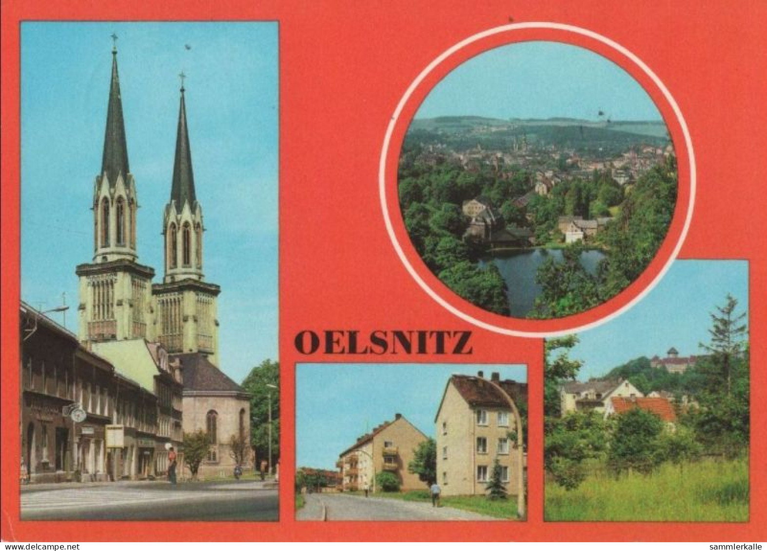 89500 - Oelsnitz - U.a. Strasse Des Friedens - 1983 - Oelsnitz I. Vogtl.