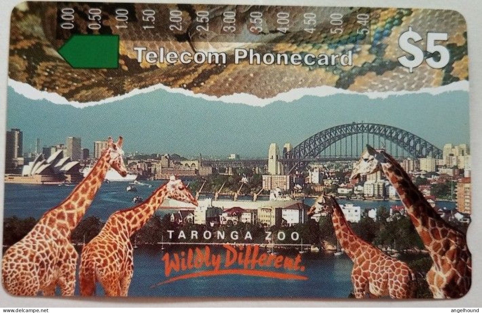 Australia Tamura $5  MINT - Taronga Zoo ( Giraffe ) - Australia