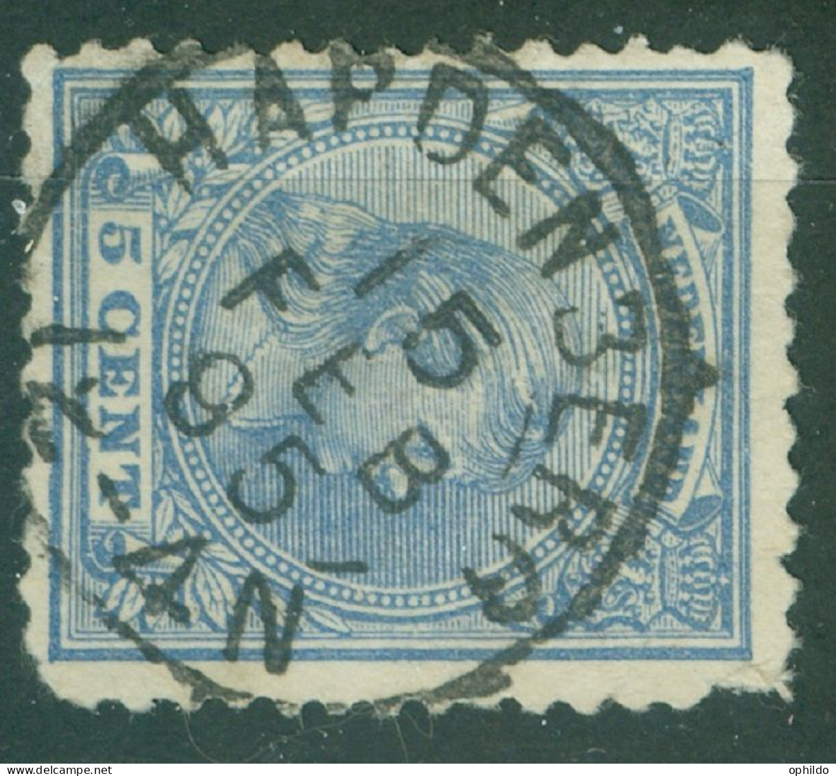 Pays-Bas   Yvert  35  Ob Second Choix     Obli Hardenberg - Used Stamps