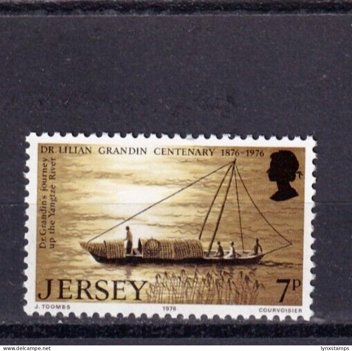 LI01 Jersey 1976 The 100th Anniversary Of The Birth Of Dr. Lilian Mary Grandins - Local Issues