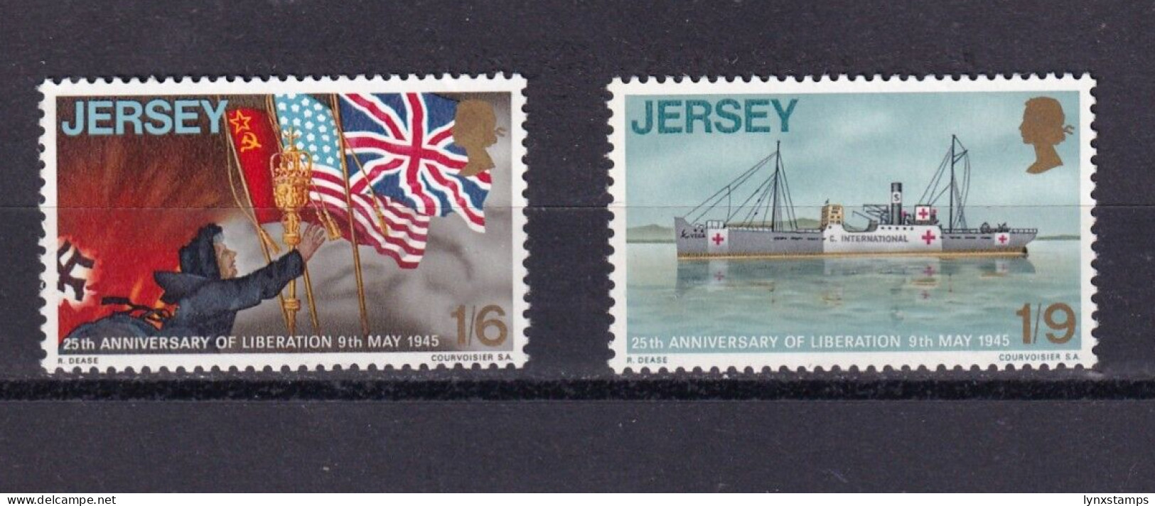 LI01 Jersey 1970 The 25th Anniversary Of The Liberation From The Germans - Local Issues