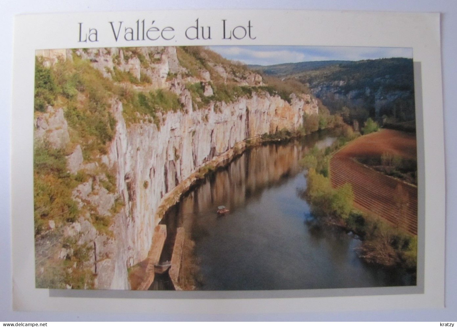 FRANCE - LOT - SAINT-CIRQ-LAPOPIE - Chemin De Halage Et Ecluse - Saint-Cirq-Lapopie