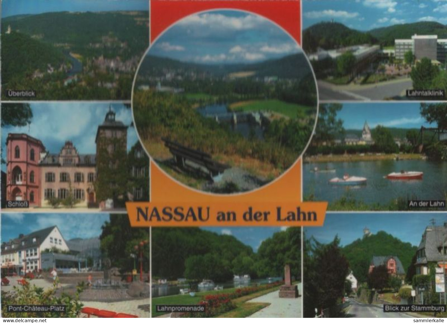 37050 - Nassau - U.a. Blick Zur Stammburg - 2004 - Nassau