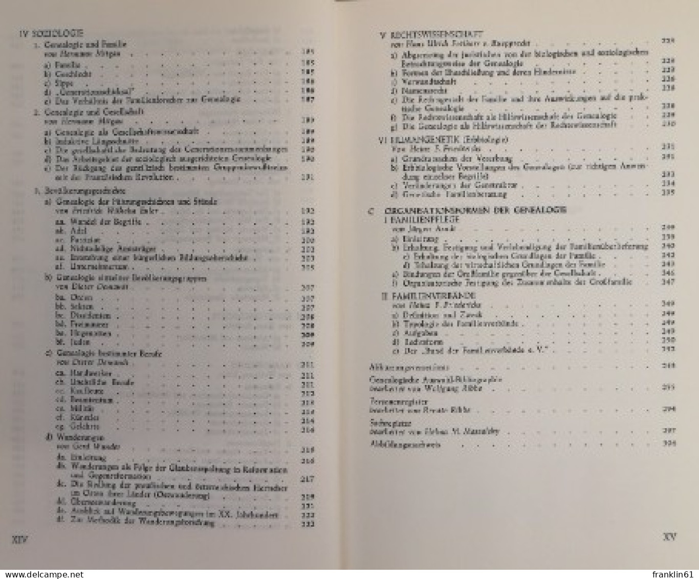 Handbuch der Genealogie.