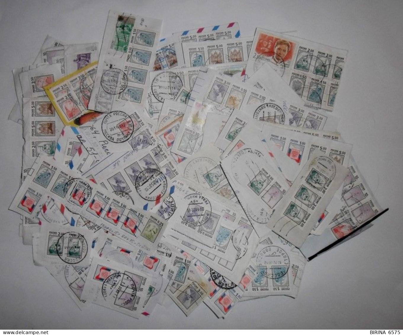 Stamps. Russia. Mail. Opt. One Lot. - 1-65 - Oblitérés