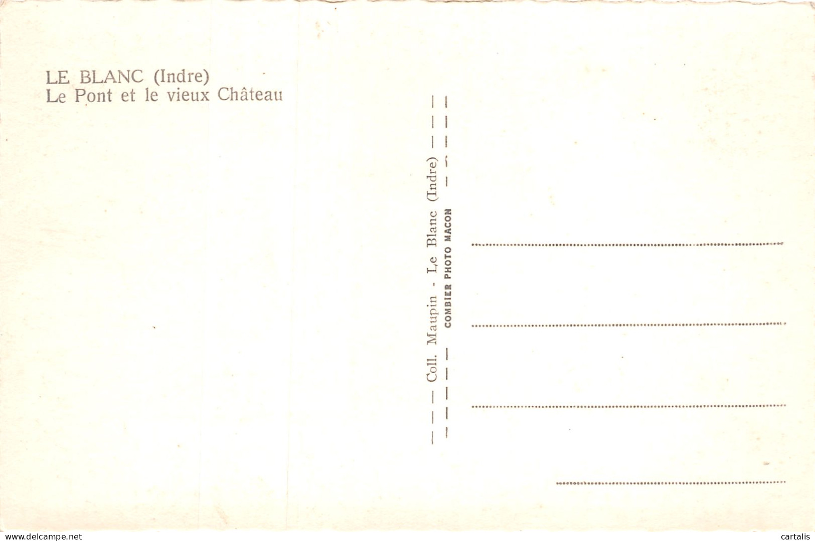 36-LE BLANC-N°3900-E/0147 - Le Blanc