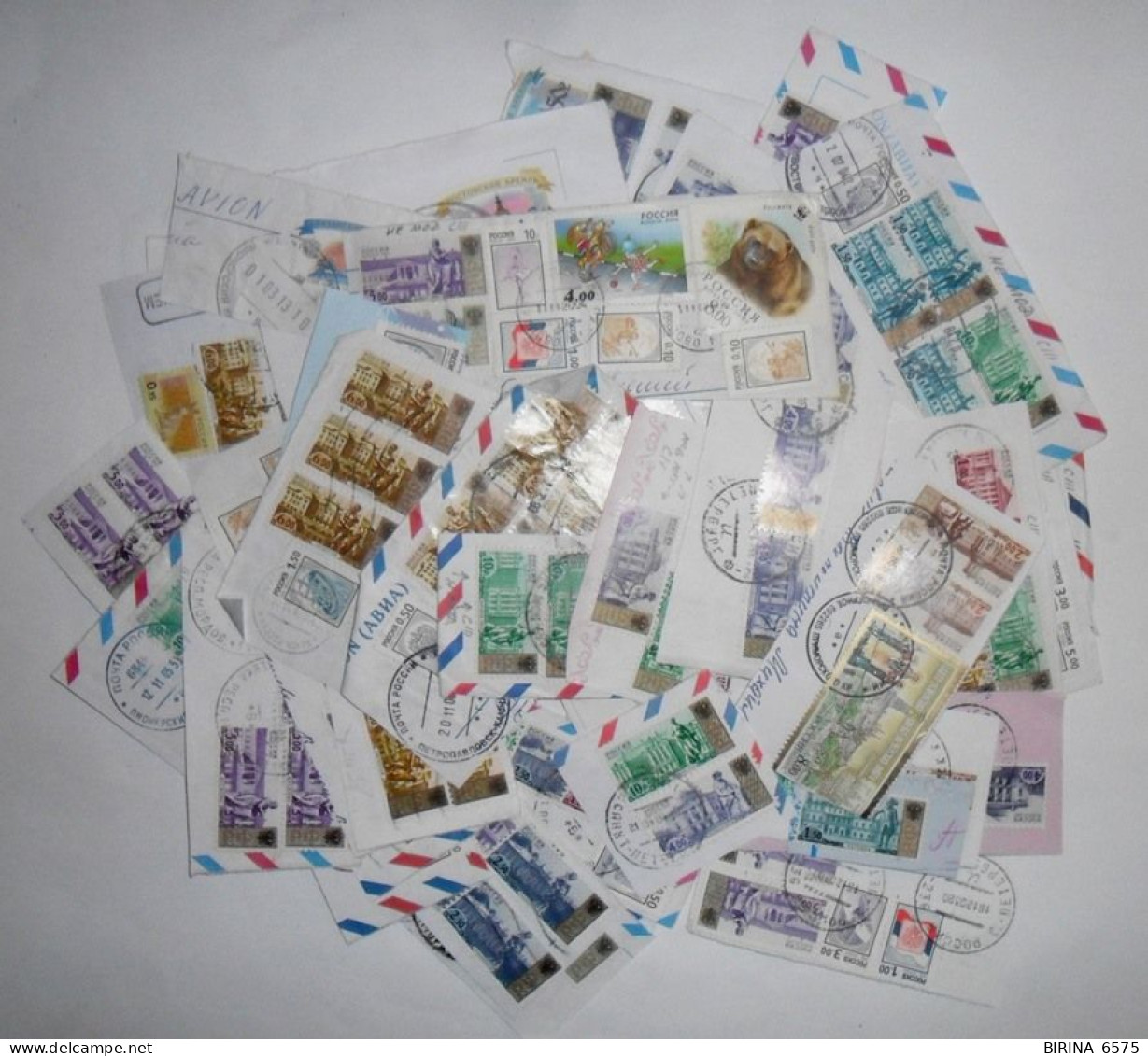 Stamps. Russia. Mail. Opt. One Lot. - 1-68 - Oblitérés