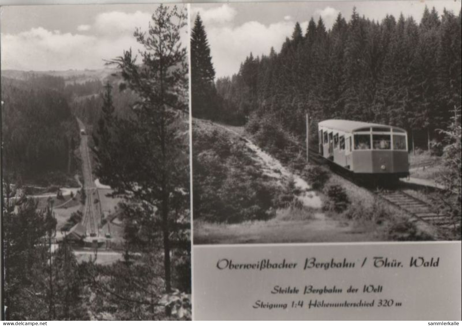 51595 - Oberweissbach - Bergbahn - 1985 - Oberweissbach
