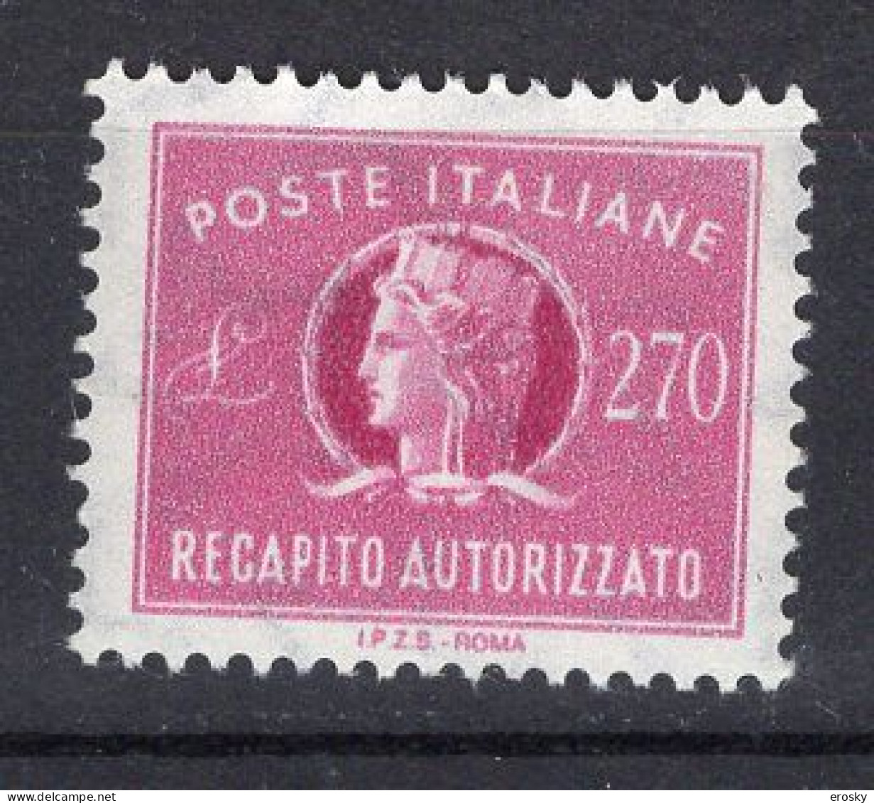 Y6205 - ITALIA RECAPITO Ss N°16 - ITALIE EXPRES Yv N°48 ** - Express-post/pneumatisch