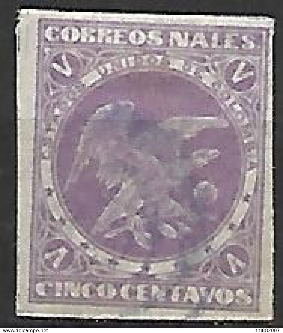 COLOMBIE   -   1876 .  Y&T N° 54 Oblitéré.  Condor - Colombia