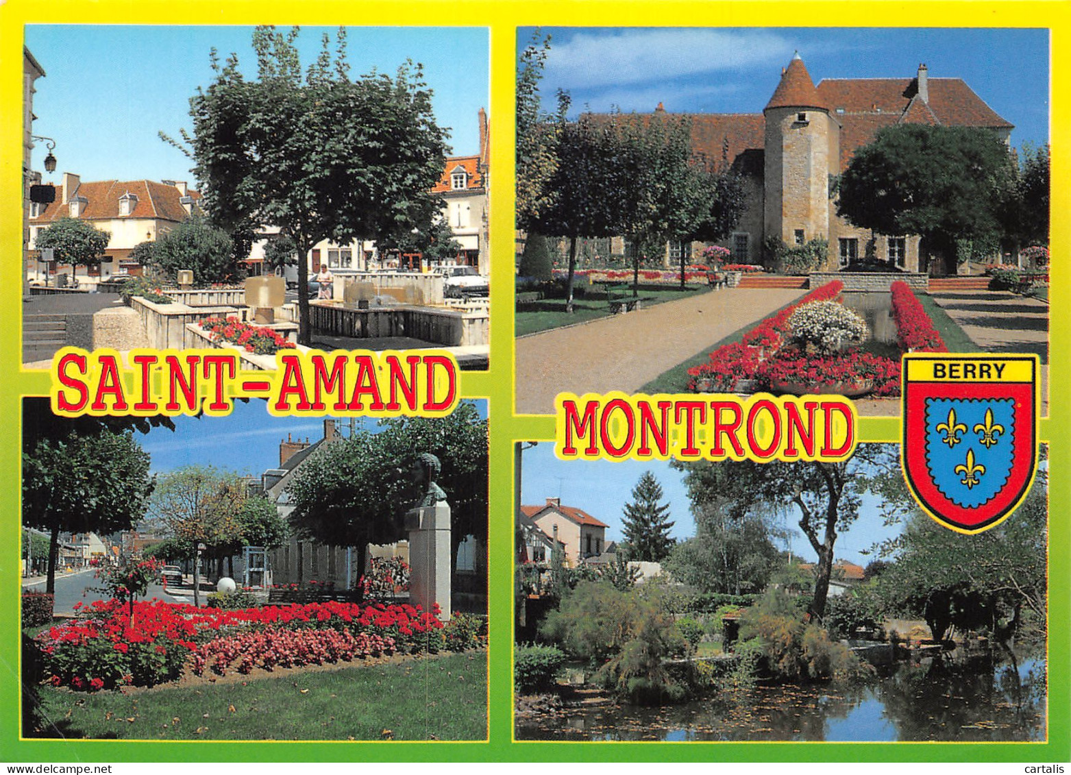 18-SAINT AMAND MONTROND-N°3914-B/0063 - Saint-Amand-Montrond