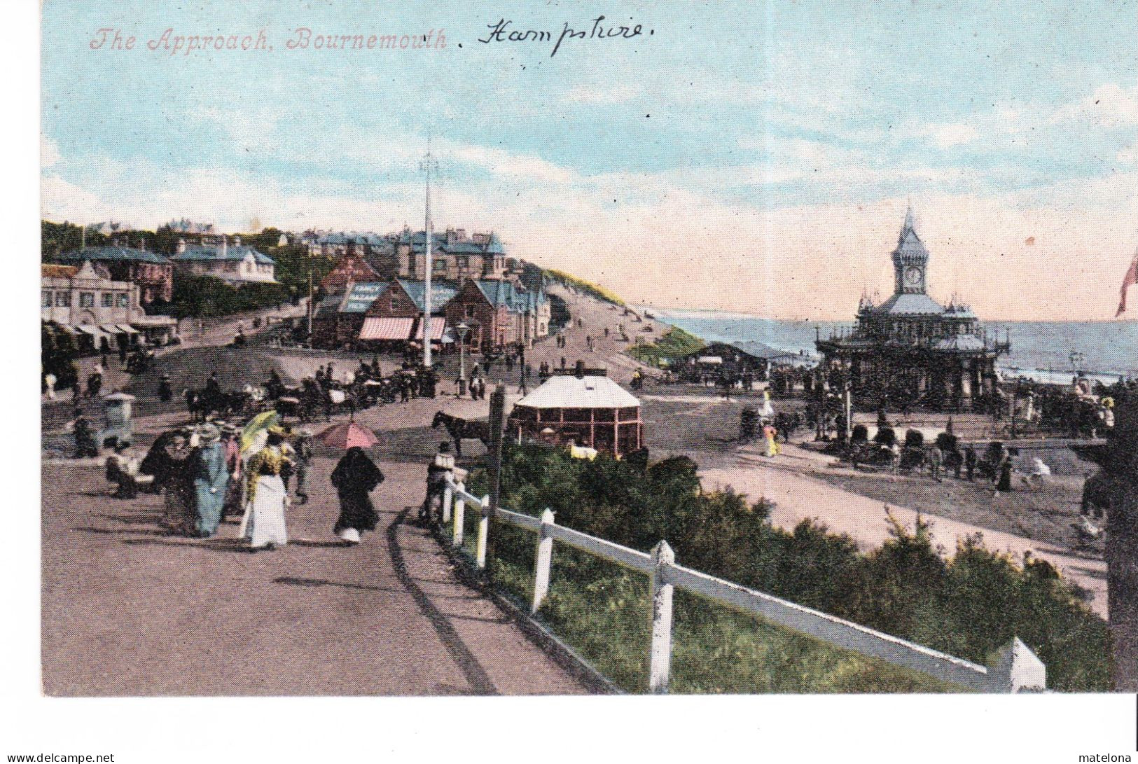 ROYAUME-UNI ANGLETERRE HAMPSHIRE THE APPROACH. BOURNEMOUTH - Bournemouth (fino Al 1972)