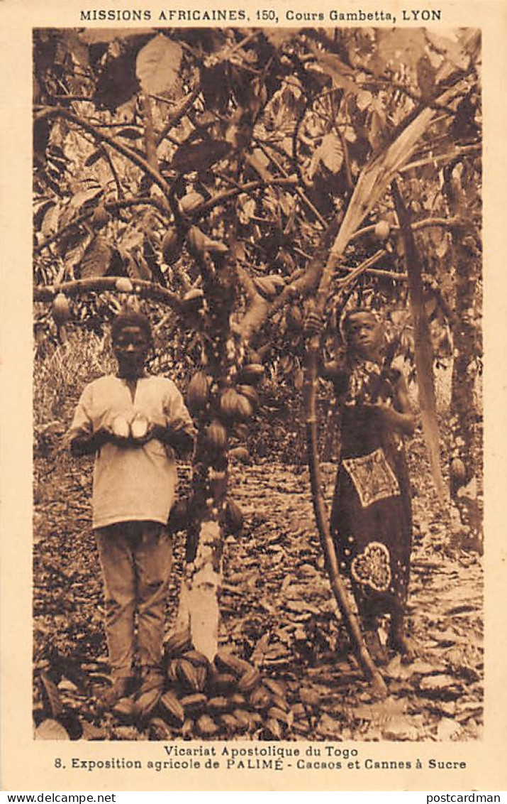 TOGO - Exposition Agricole De Palimé - Cacaos Et Cannes à Sucre - Ed. Missions Africaines 8 - Togo
