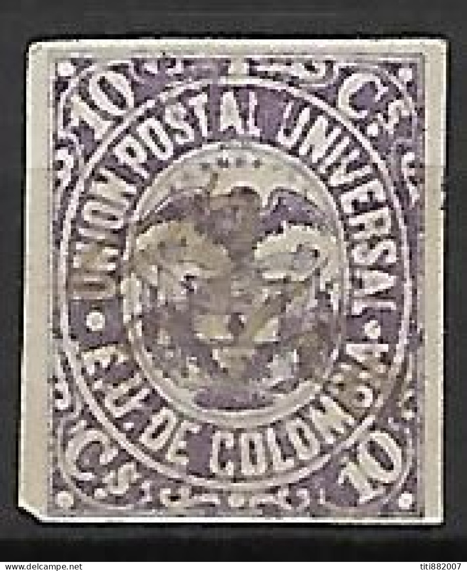 COLOMBIE   -   1881 .  Y&T N° 70 Oblitéré - Colombia