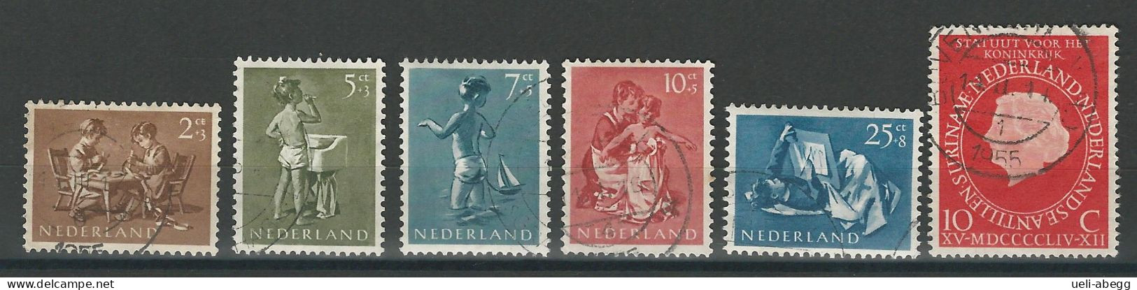 Niederlande NVPH 649-54 , Mi 649-54 O - Used Stamps