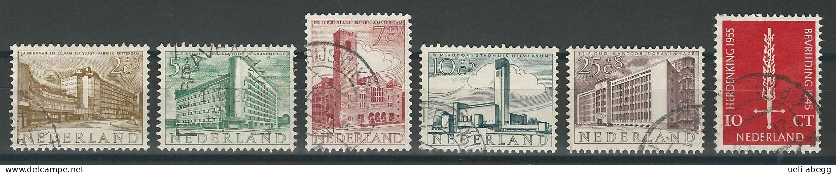 Niederlande NVPH 655-60 , Mi 655-60 O - Used Stamps