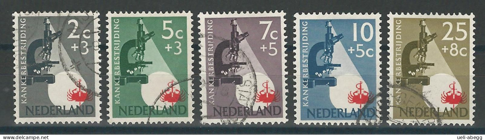 Niederlande NVPH 661-65 , Mi 662-66 O - Usados