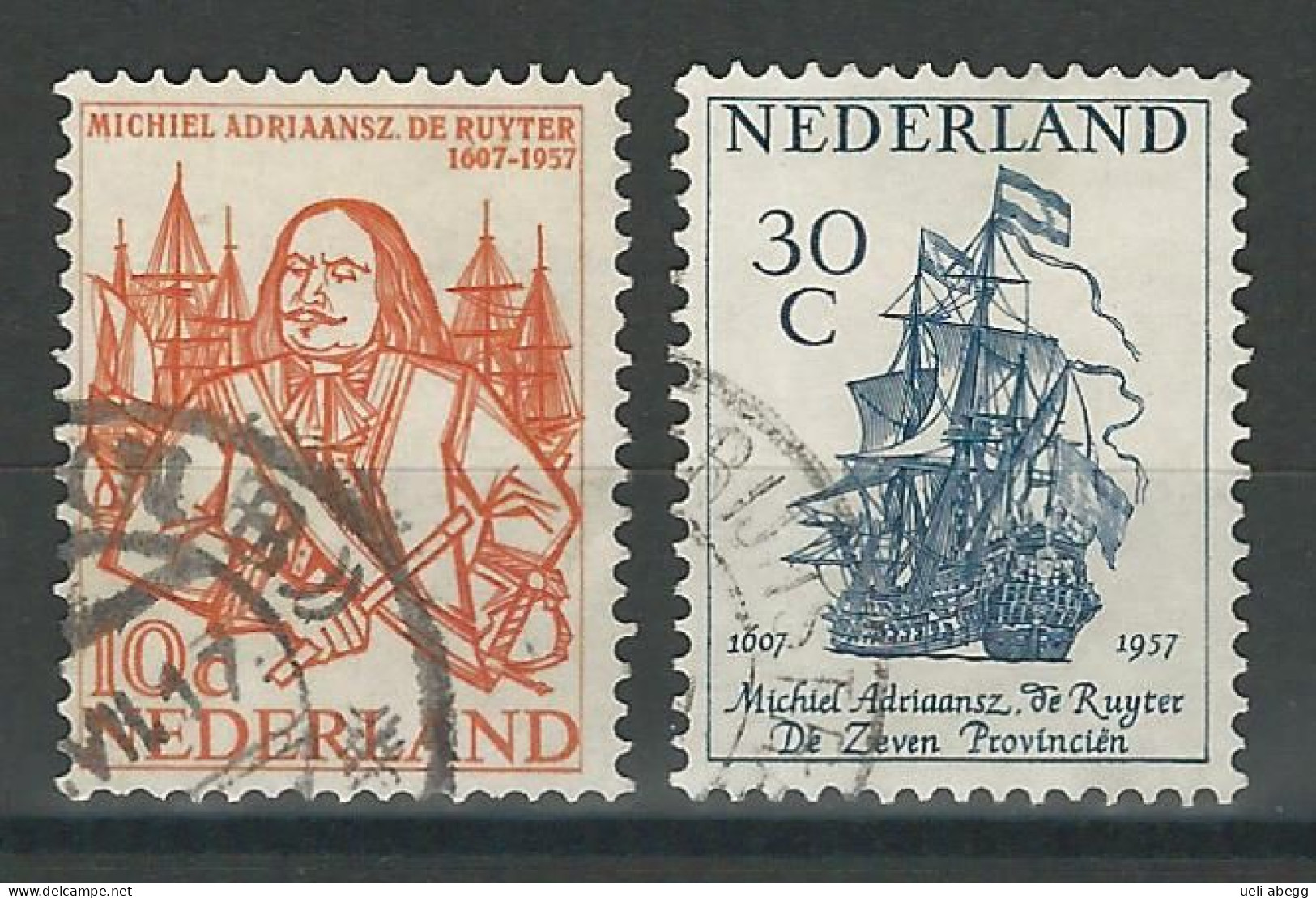 Niederlande NVPH 693-94 , Mi 697-98 O - Oblitérés