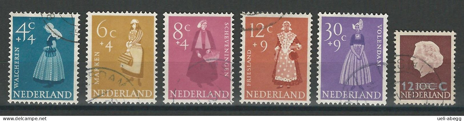 Niederlande NVPH 707-12 , Mi 712-17 O - Used Stamps